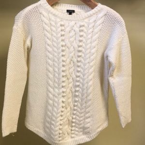 Talbots cream sweater